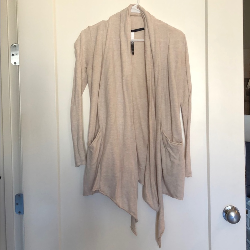 Cowl neck cardigan